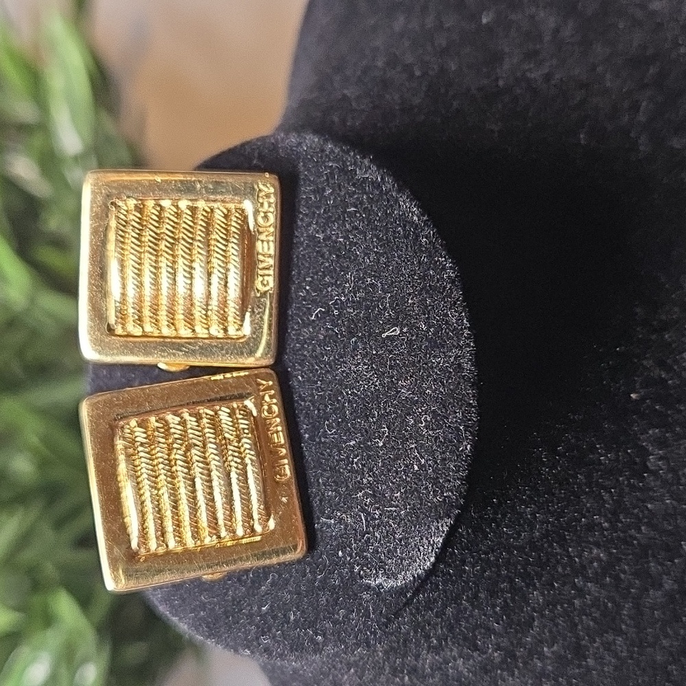Givenchy Textured Gold-Tone Earrings